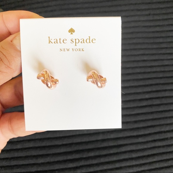 KATE SPADE NEW YORK SAILOR’S KNOT EARRINGS - Picture 5 of 6